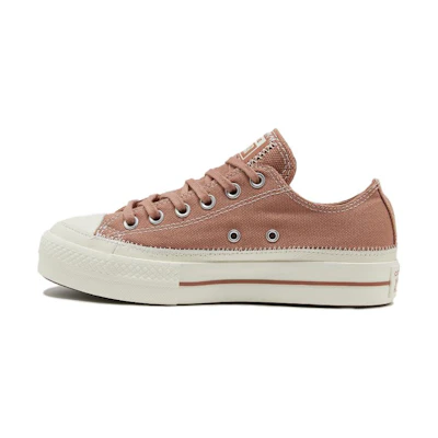 (W) Converse Chuck Taylor All Star Lift 'Taupe Red'