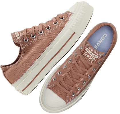 Converse All Star Lift 舒適氣質輕便 耐磨防滑 低筒 帆布鞋 女款 棕色 Shop Converse All Star Lift 舒適氣質輕便 耐磨防滑 低筒 帆布鞋 女款 棕色
