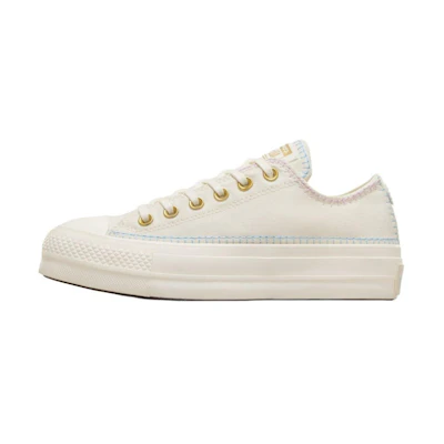 (W) Converse All Star Lift Shoes 'Cream White'