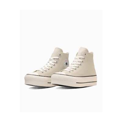 Converse All Star Lifted Hi Sneakers Milk White