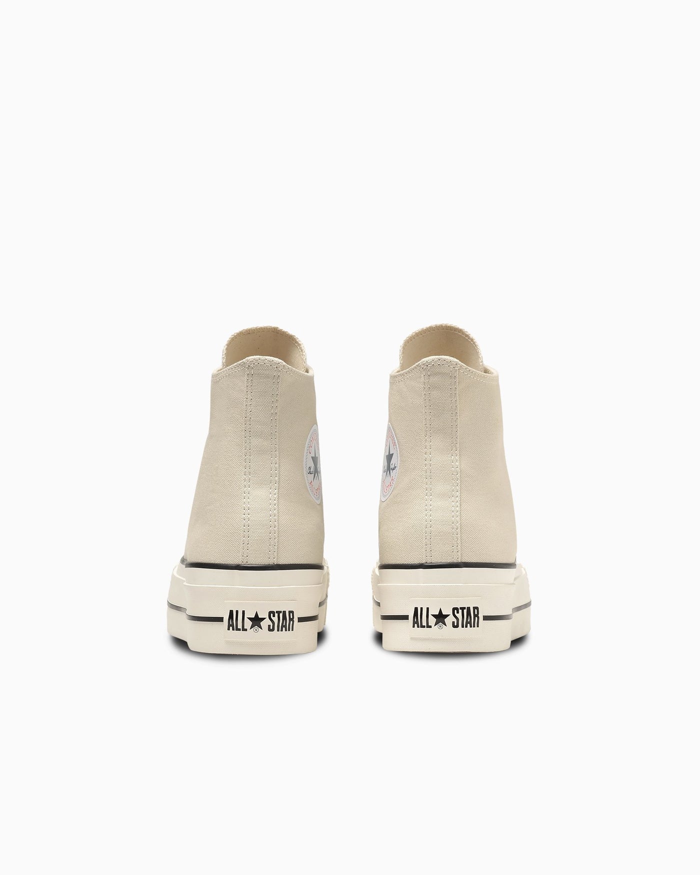 Shop (W) 컨버스 올스타 리프티드 하이 스니커즈 밀크 화이트 31312830