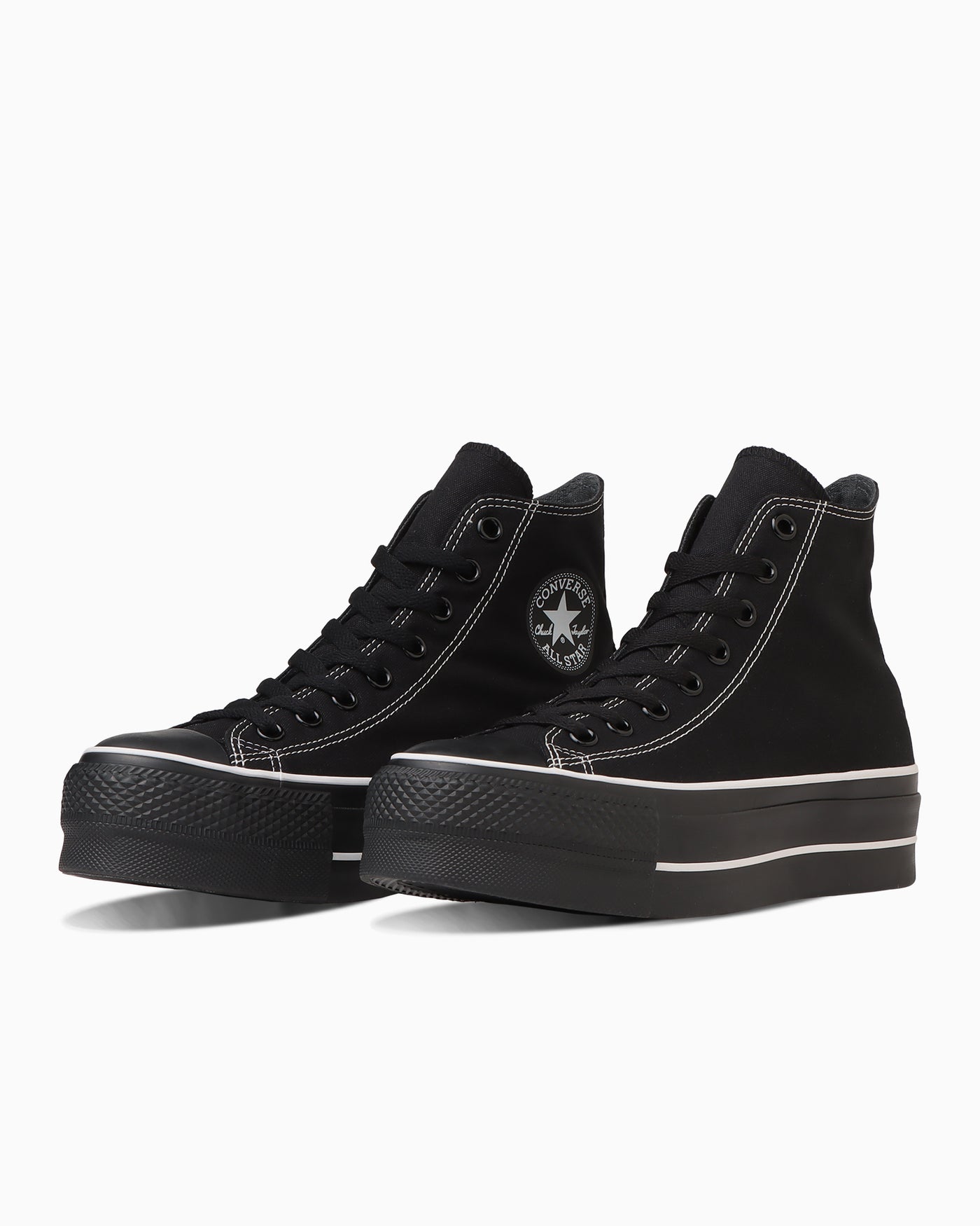 Converse All Star Lifted High-Top Sneakers Black/White 31310630