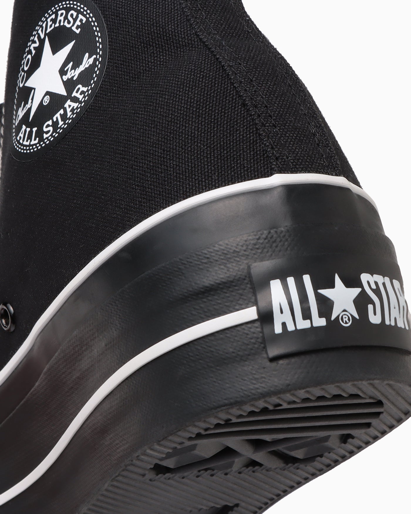 Sizing (W) Converse All Star Lifted High-Top Hitam Putih 31310630