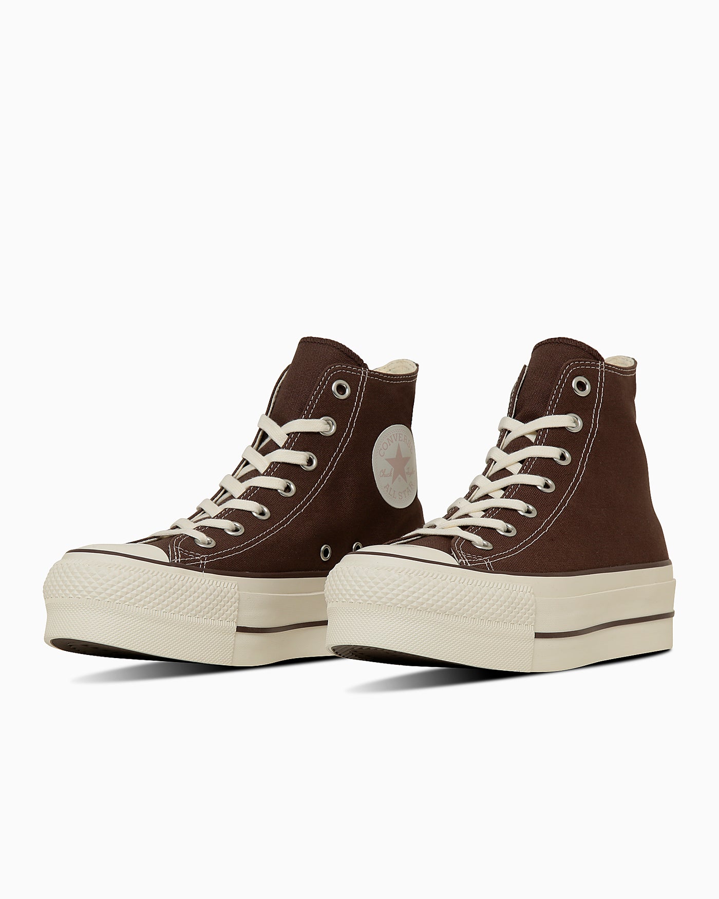 Converse All Star Lifted High Top Sneakers Chocolate brown 31315350