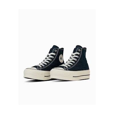 Converse All Star Lifted High Top Sneakers Indigo