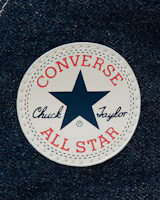 Cheap (W) Converse All Star 增高款高筒帆布鞋 靛藍 31315370