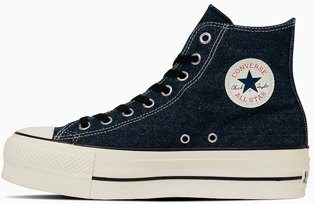Converse All Star Lifted High Top Sneakers Indigo 31315370 1