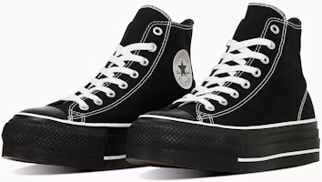 Converse All Star Lifted Overtape High-Top Sneakers Black/Black 31313950 Converse All Star Lifted Overtape High-Top Sneakers Black/Black 31313950