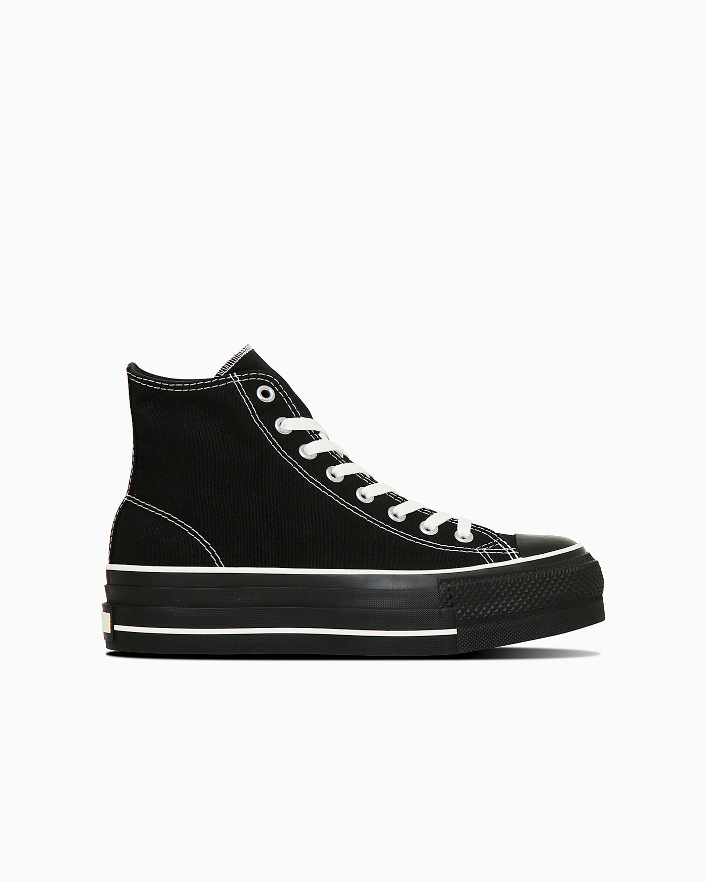 Converse All Star Lifted Overtape High-Top Sneakers Black/Black 圖 2