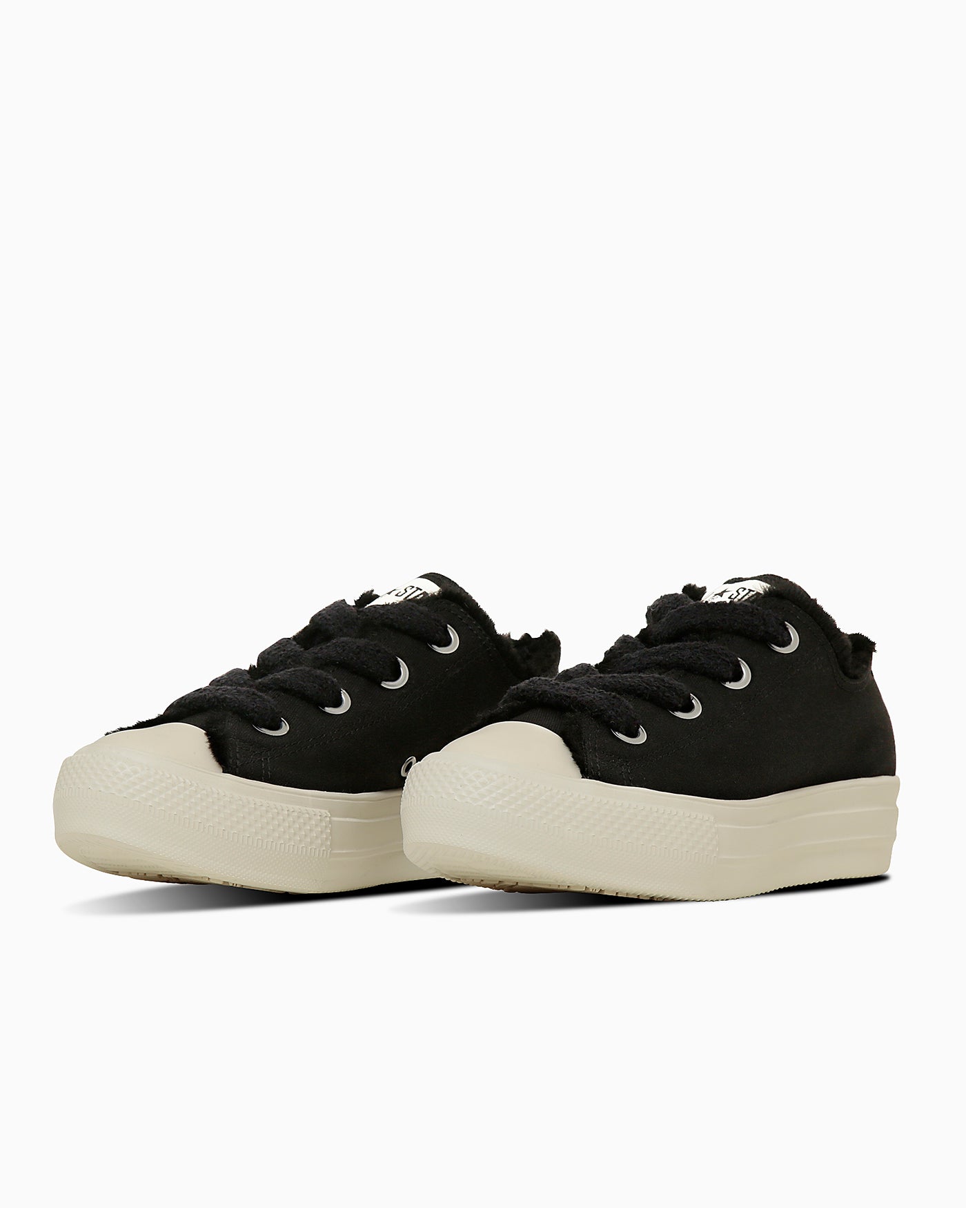 Order (W) Converse All Star Light 大眼孔毛絨低筒 黑色 31315892