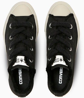(Women) Converse All Star Light Big Eyelets Many Boa OX Black 31315892 Shop (Women) Converse All Star Light Big Eyelets Many Boa OX Black 31315892