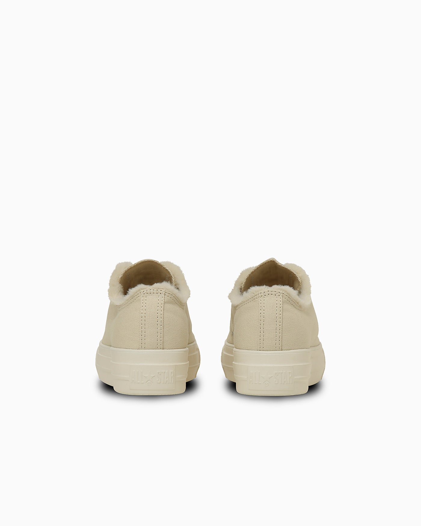 Purchase (W) 匡威All Star Light大鞋带珍珠绒面奶油色低帮鞋 31315891