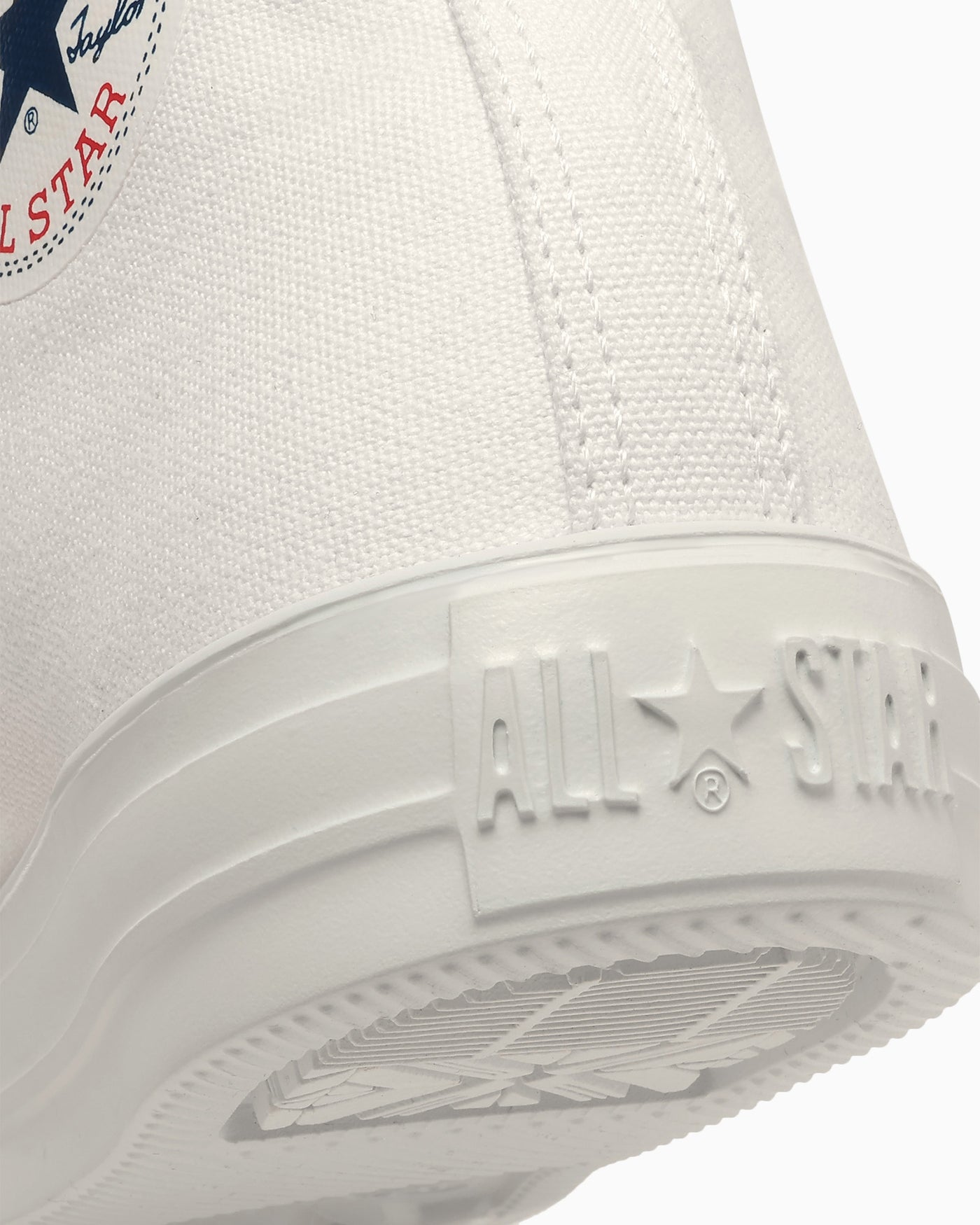 Sizing (W) 컨버스 올스타 라이트 하이탑 스니커즈 블랙/화이트 31300932