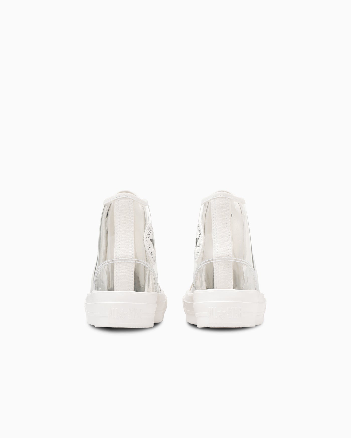 Shop (W) Converse All Star Light Platform High-Top Putih Material Lutsinar. 31312020