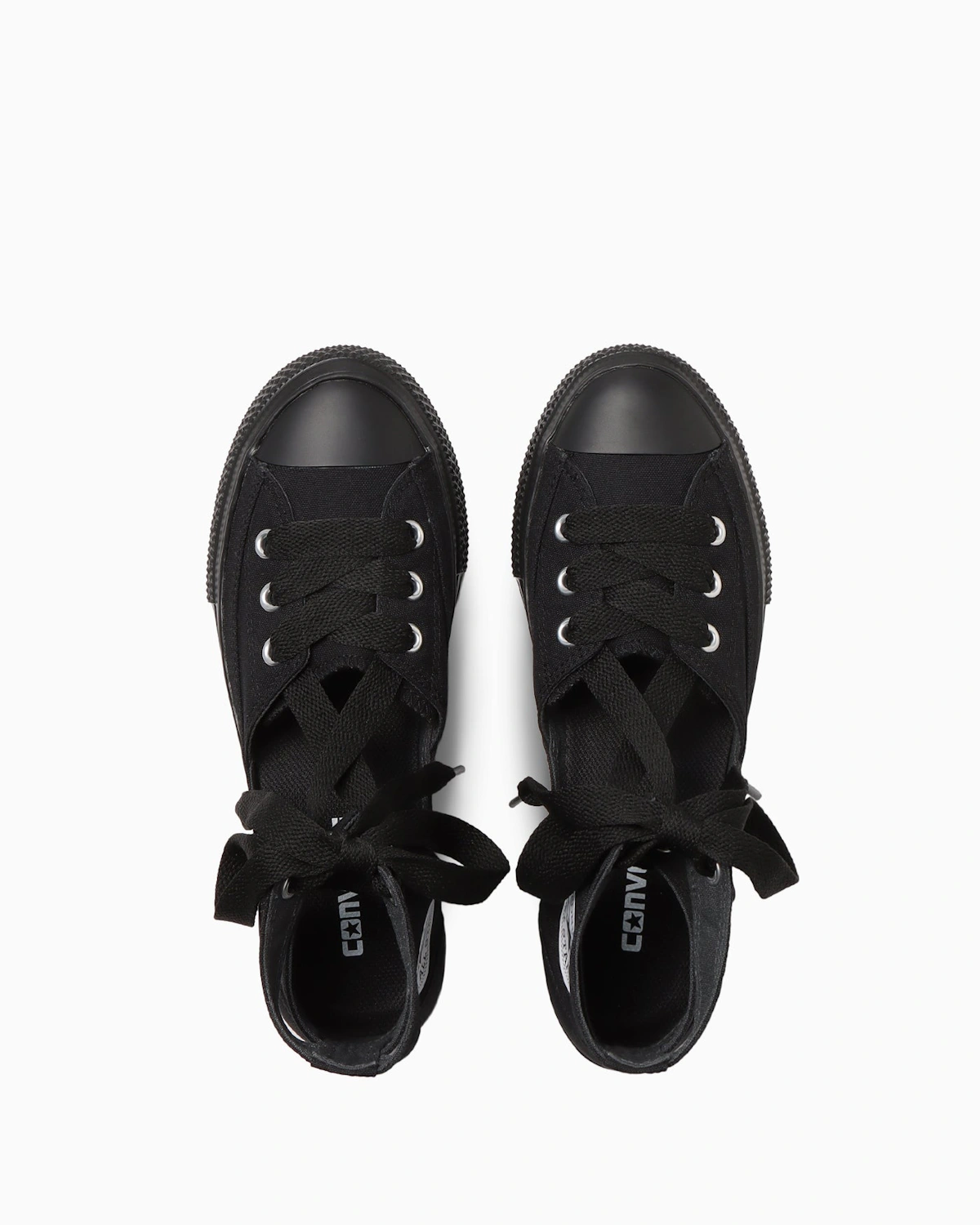 (Women) Converse All Star Light Platform Ghillie Hi Sneakers Black Monochrome