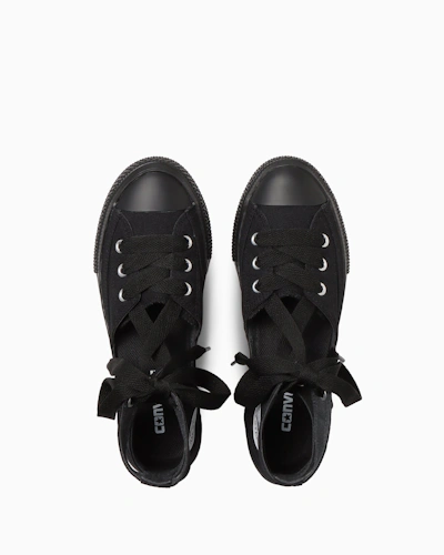 (Women) Converse All Star Light Platform Ghillie Hi Sneakers Black Monochrome