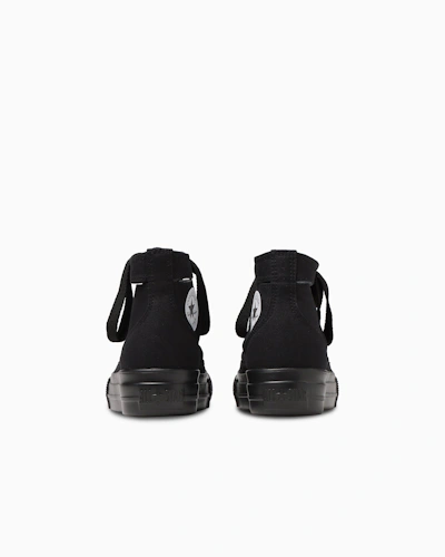 (Women) Converse All Star Light Platform Ghillie Hi Sneakers Black Monochrome