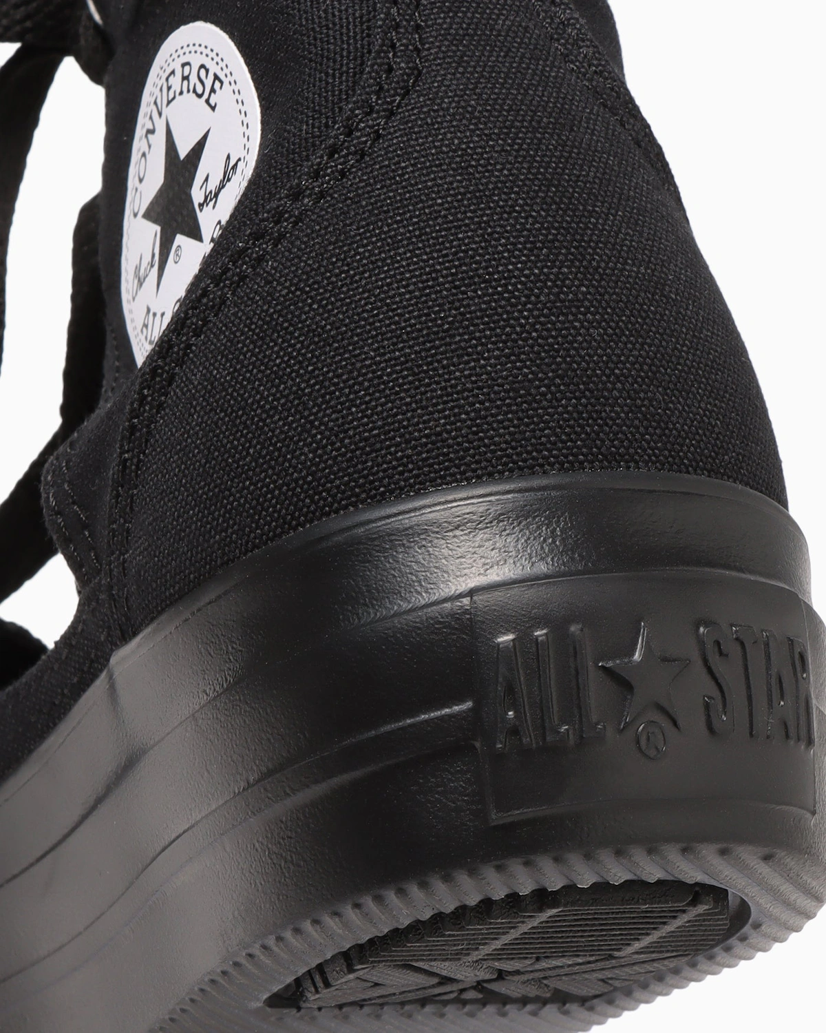 (Women) Converse All Star Light Platform Ghillie Hi Sneakers Black Monochrome