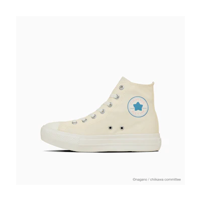 (W) Converse All Star Light Platform High Top 'Chiikawa' Cream