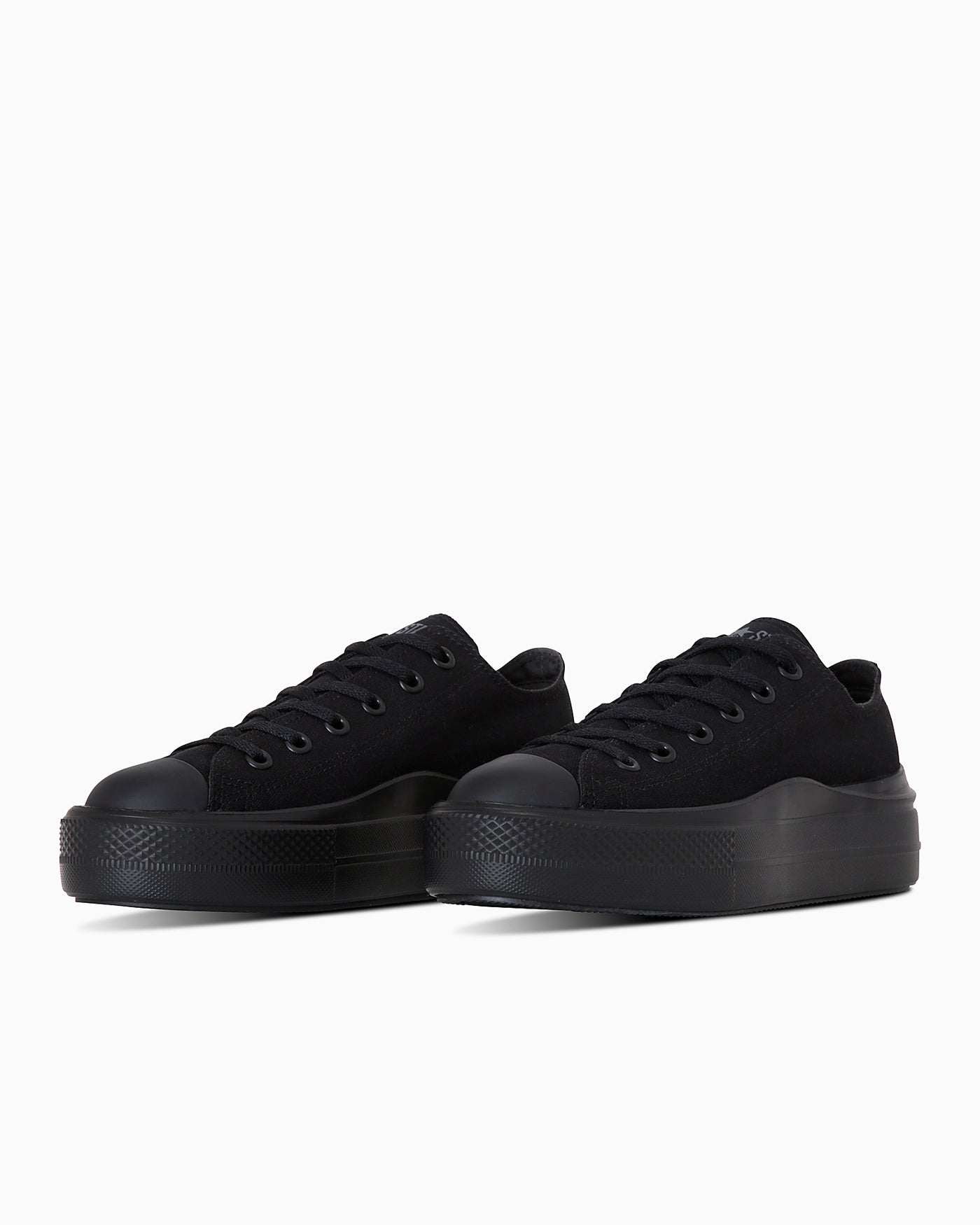 (Women) Converse All Star Light Platform II Low Ox Sneakers Black Monochrome 31313280
