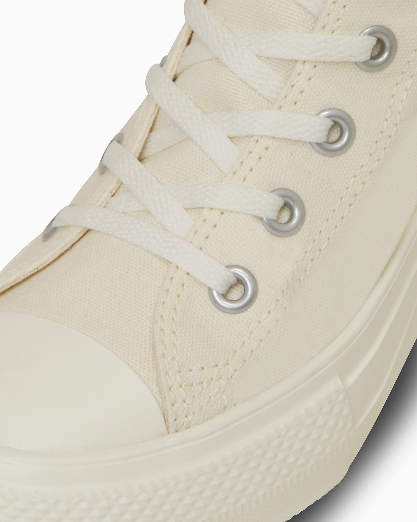 Details for (W) Converse All Star Light Platforms High Top Sneakers Off-White Putih Tulang 31313730