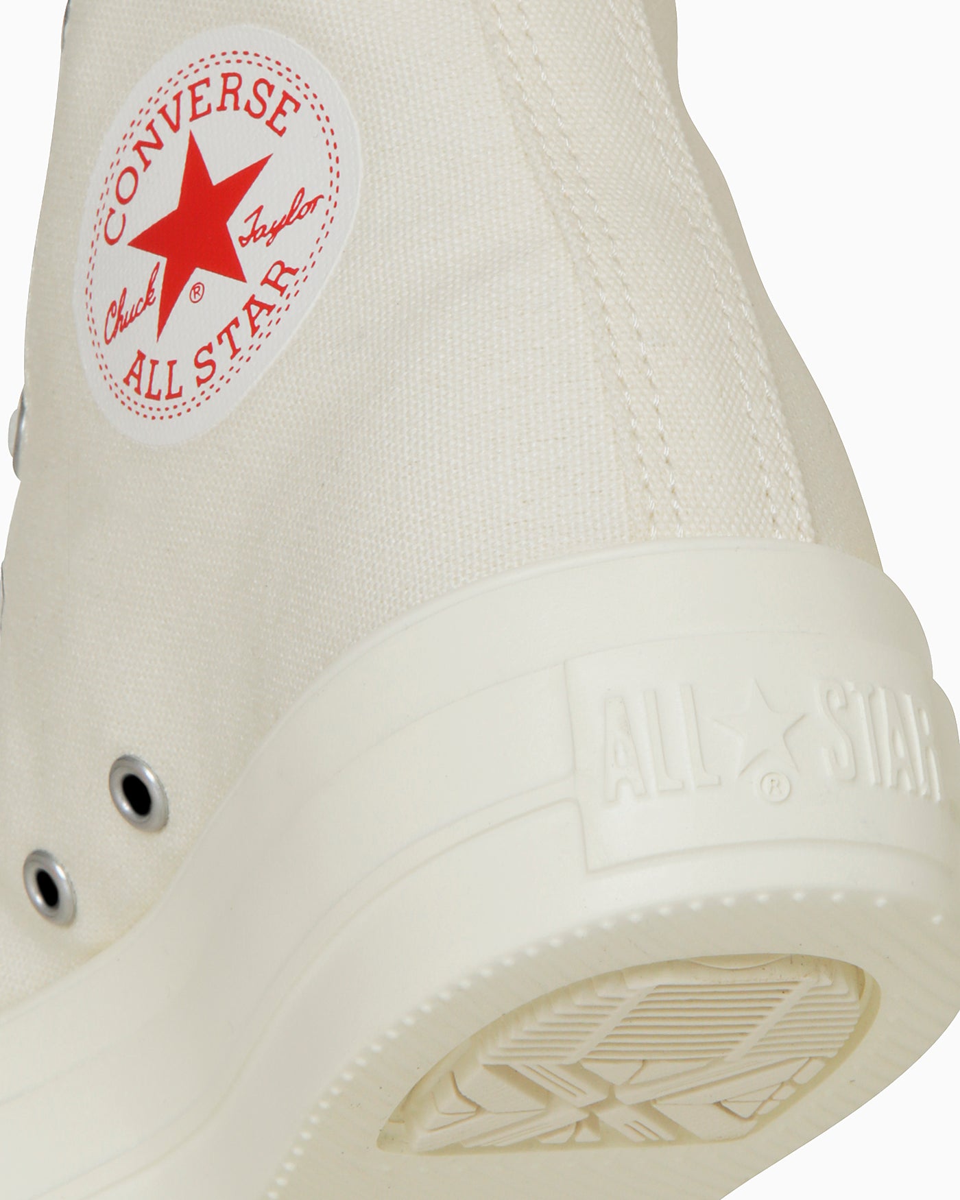 Sizing (W) Converse All Star Light Platforms High Top Sneakers Off-White Putih Tulang 31313730