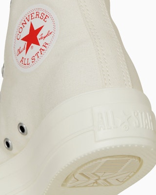 (W) Converse All Star Light Platforms High Top Sneakers Off-White Putih Tulang 31313730 Sizing (W) Converse All Star Light Platforms High Top Sneakers Off-White Putih Tulang 31313730