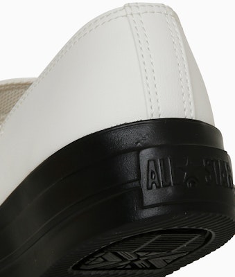 (W) Converse All Star Light Platforms MJ Heartbuckle OX Putih/Hitam Sneakers 31314010 Sizing (W) Converse All Star Light Platforms MJ Heartbuckle OX Putih/Hitam Sneakers 31314010