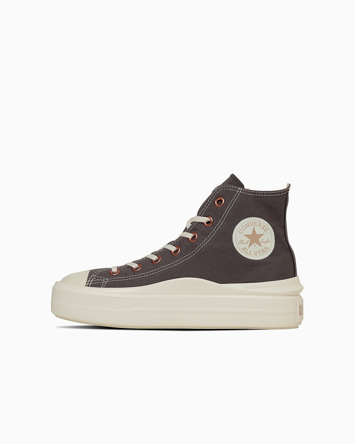 Order (Women) Converse All Star Light PLTS 2 High Top Sneakers Warm gray color 31315981