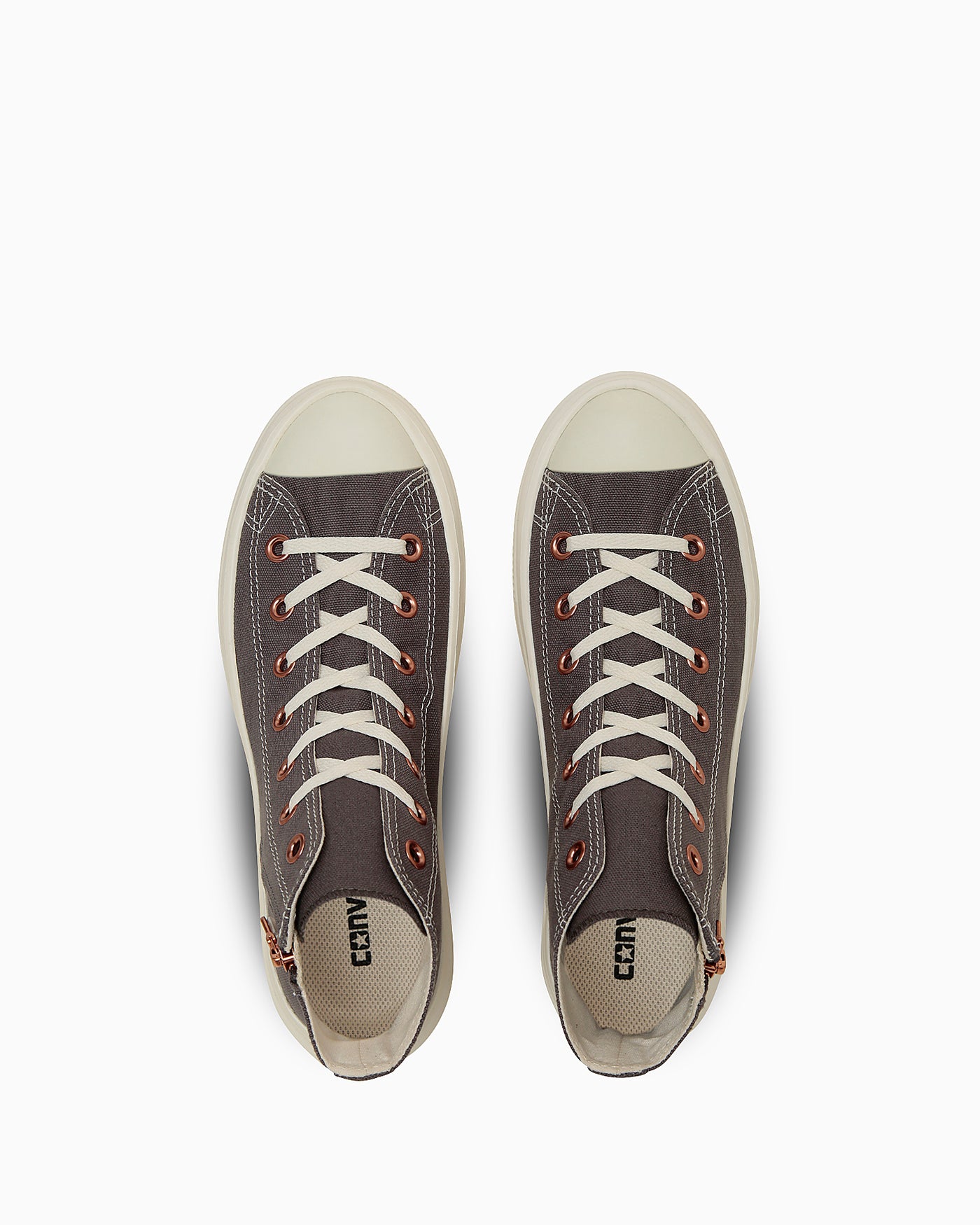 Shop (Women) Converse All Star Light PLTS 2 High Top Sneakers Warm gray color 31315981