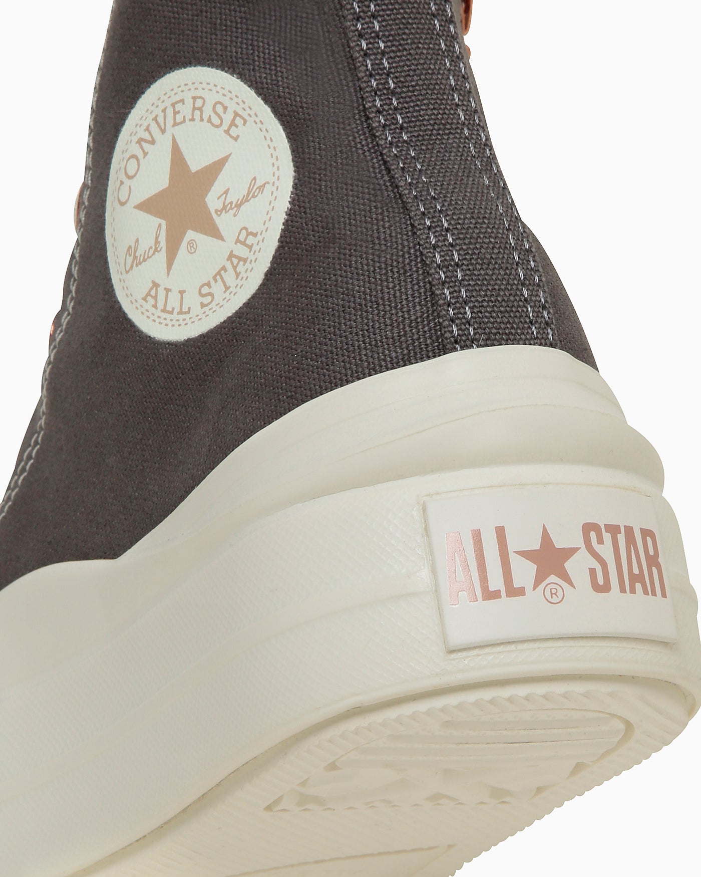 Cheap (Women) Converse All Star Light PLTS 2 High Top Sneakers Warm gray color 31315981