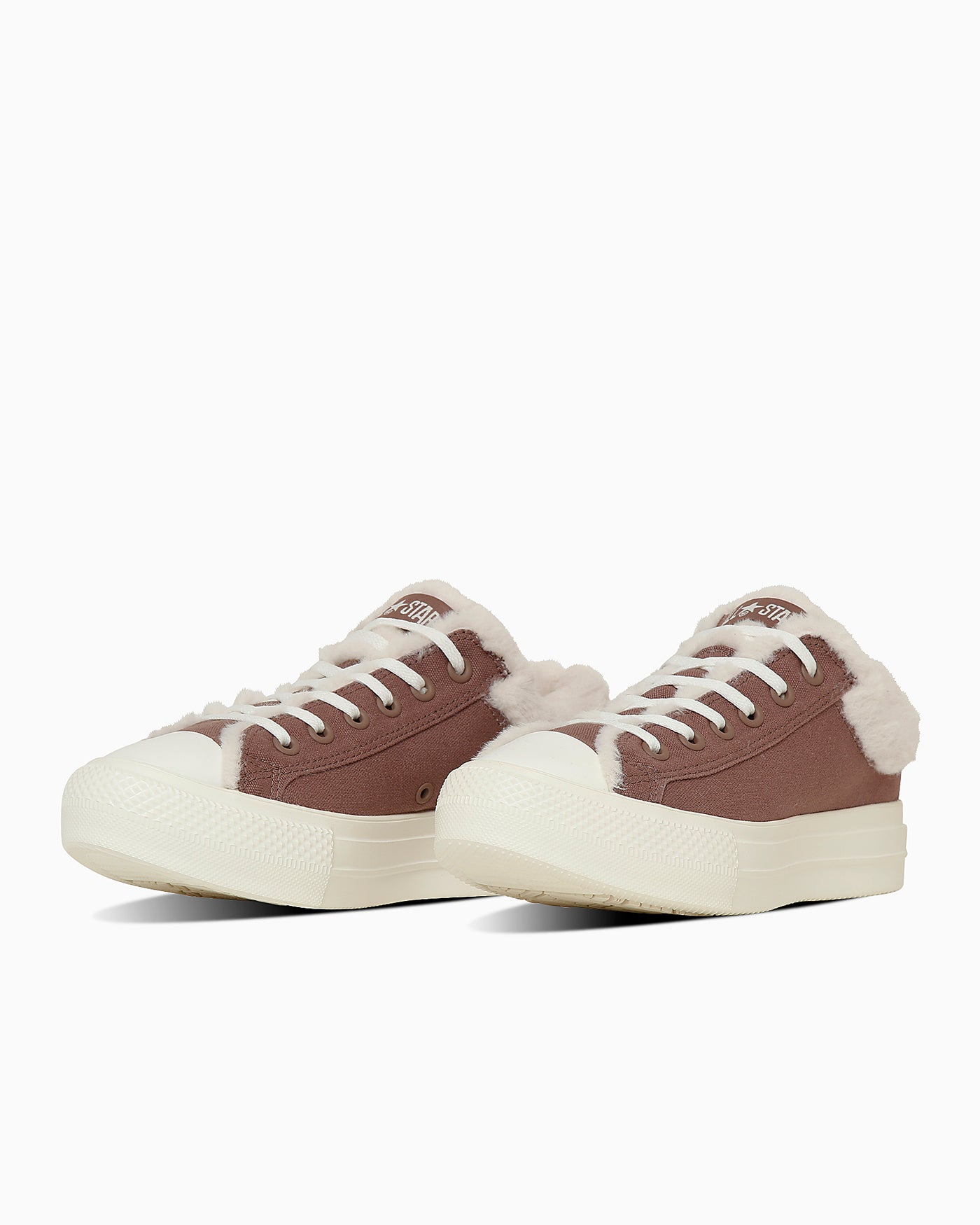 (Women) Converse All Star Light PLTS Boacollar OX Sneakers Mocha Brown 31313070