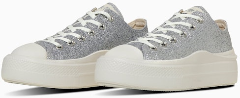 (Women) Converse All Star Light PLTS II GT OX Low-top Sneakers Silver 31314921 (Women) Converse All Star Light PLTS II GT OX Low-top Sneakers Silver 31314921