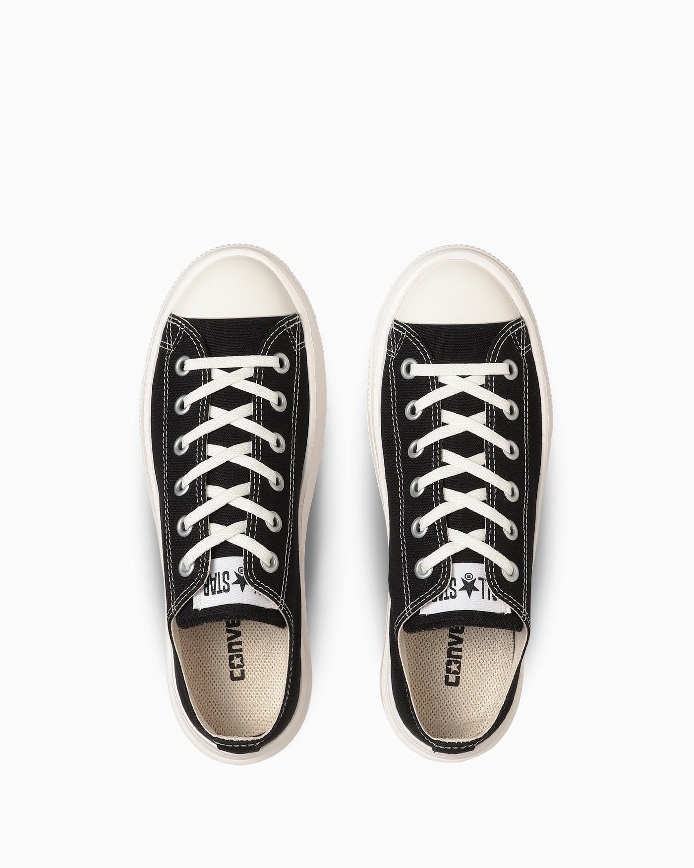 Lookbook (W) 匡威All Star Light PLTS II OX女子休闲鞋 黑色 31312530