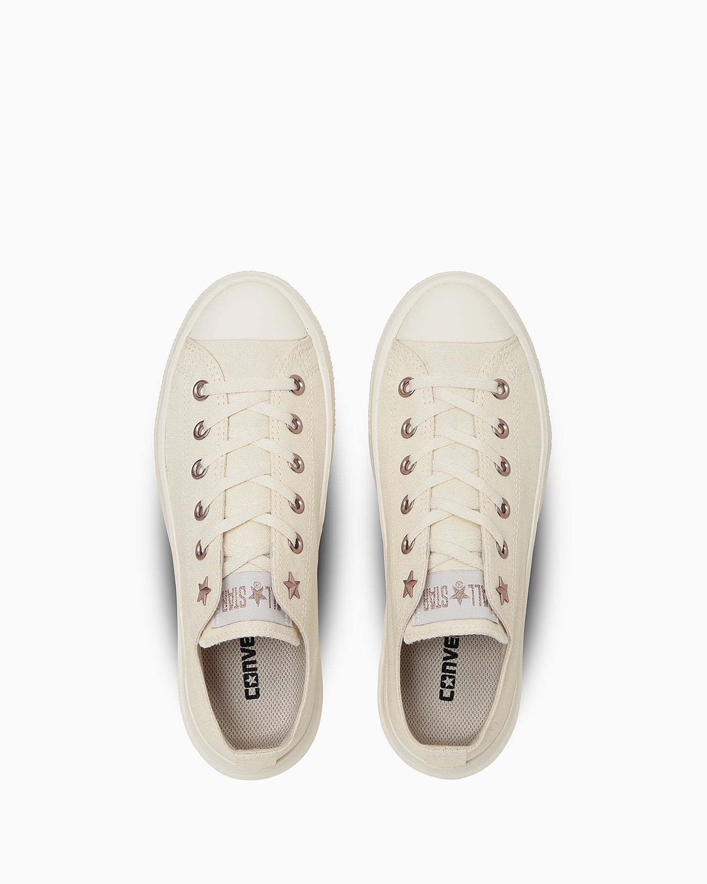 Lookbook (W) Converse All Star Light PLTS II PG Ox Sneakers Greige Wanita 31314911