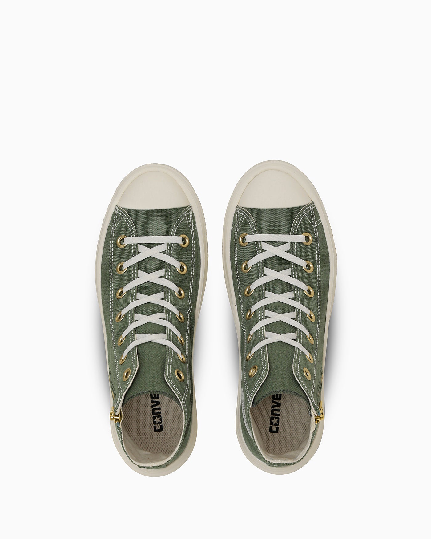 Lookbook (W) 匡威All Star Light PLTS II Z HI鼠尾草灰高帮鞋 31314300