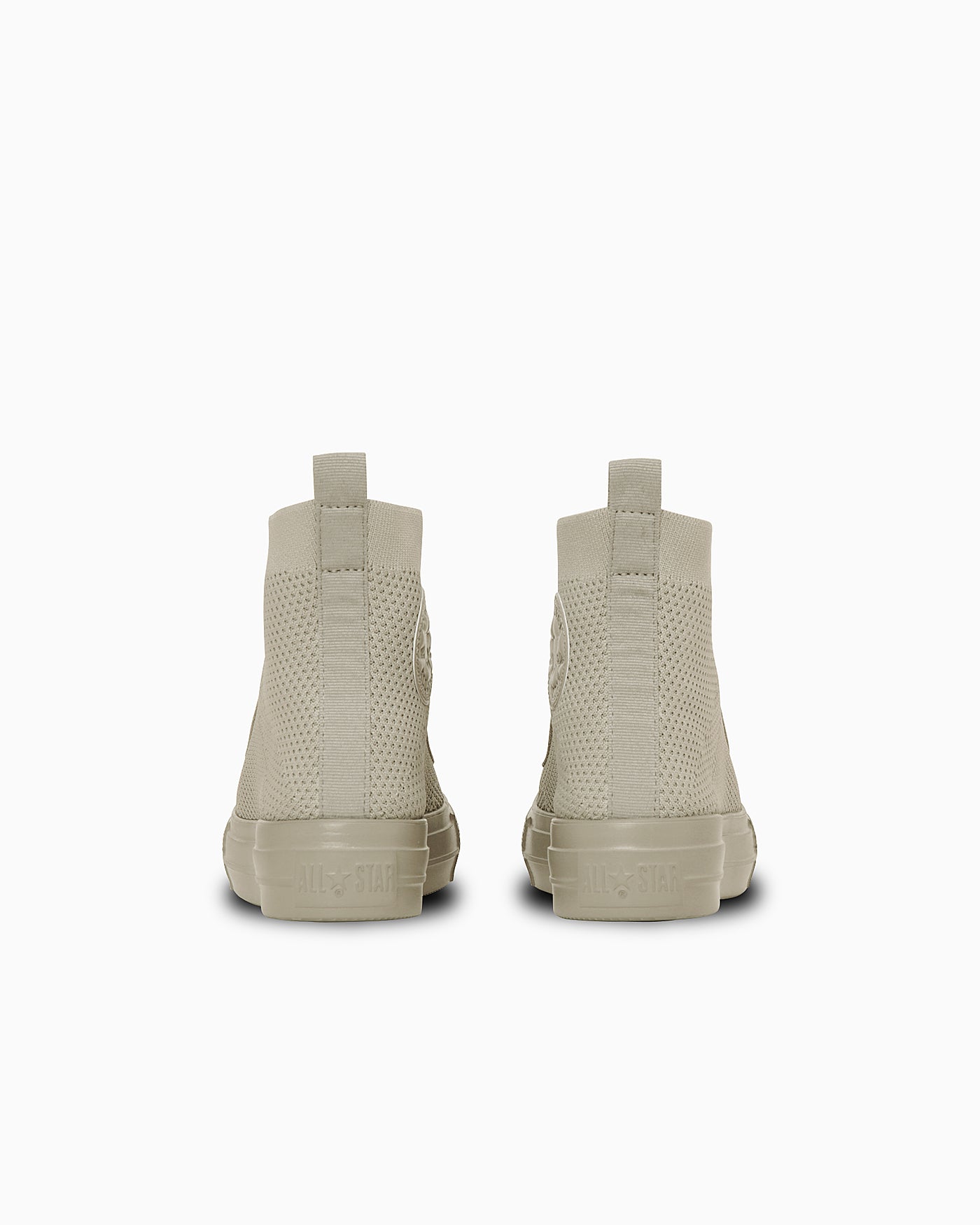 Shop (W) コンバース オールスター ライト プラッツ ニット ハイカット スニーカー ブラック 31314001