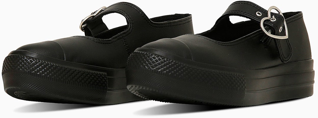 (W) 匡威All Star Light PLTS MJ心形扣低帮帆布鞋 白色/黑色 31314011 Buy (W) 匡威All Star Light PLTS MJ心形扣低帮帆布鞋 白色/黑色 31314011