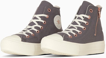 (Women) Converse All Star Light PLTS PG Z Hi Sneakers Deep Gray 31313490 (Women) Converse All Star Light PLTS PG Z Hi Sneakers Deep Gray 31313490