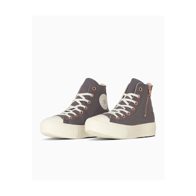 (W) Converse All Star Light PLTS PG Z Hi Sneakers Deep Gray