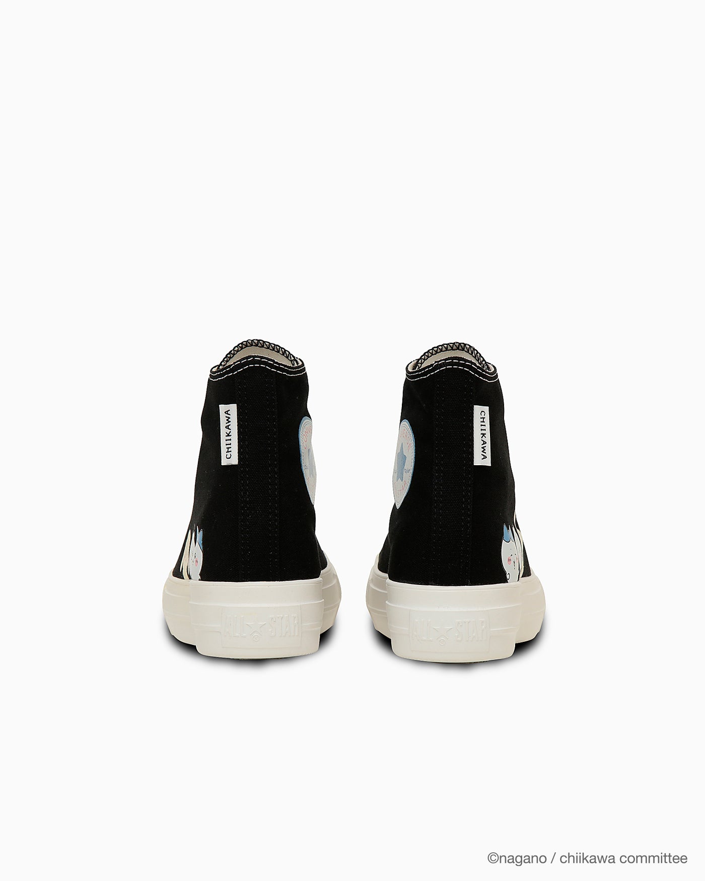 Shop (W) Converse ALL STAR LIGHT PLTS PT HI CHIIKAWA Cream Cream 31315241