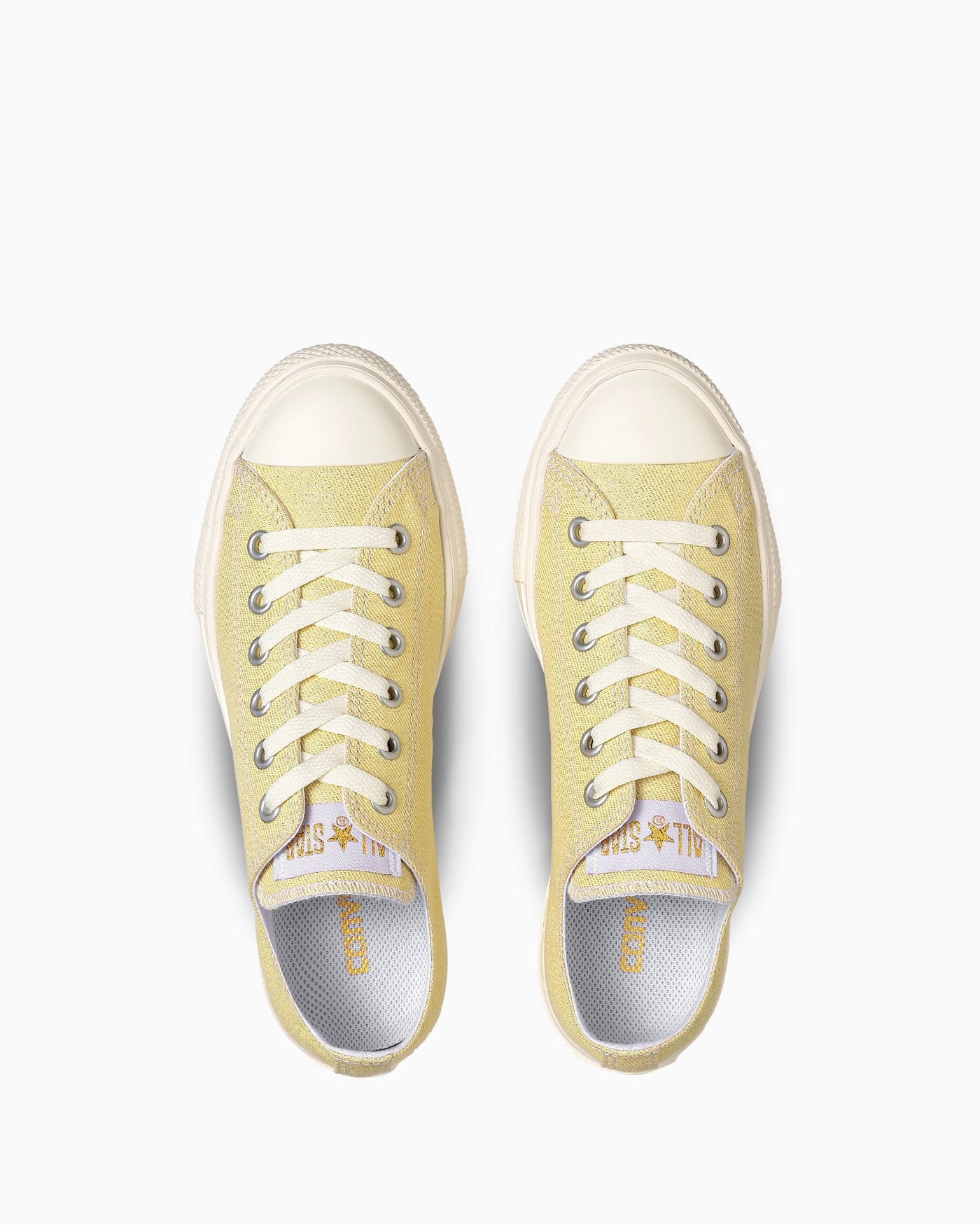 Lookbook (W) Converse All Star Light PLTS Shiny Canvas OX Sneakers Emas 31312850