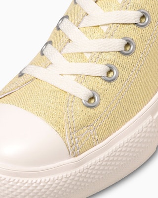 (W) 匡威全明星轻量PLTS闪亮帆布低帮运动鞋金色 31312850 Details for (W) 匡威全明星轻量PLTS闪亮帆布低帮运动鞋金色 31312850