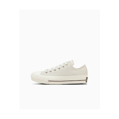 (W) Converse All Star Logo Deubre PG OX Platform Sneakers Off-White