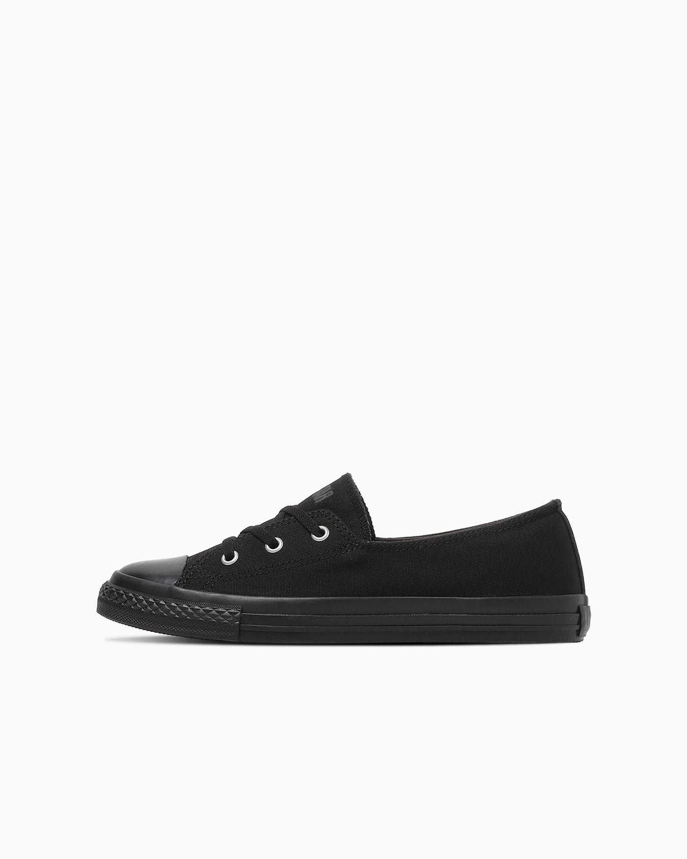 (Women) Converse All Star LP Pumps Ox Low-Top Sneakers Black Monochrome 31318271