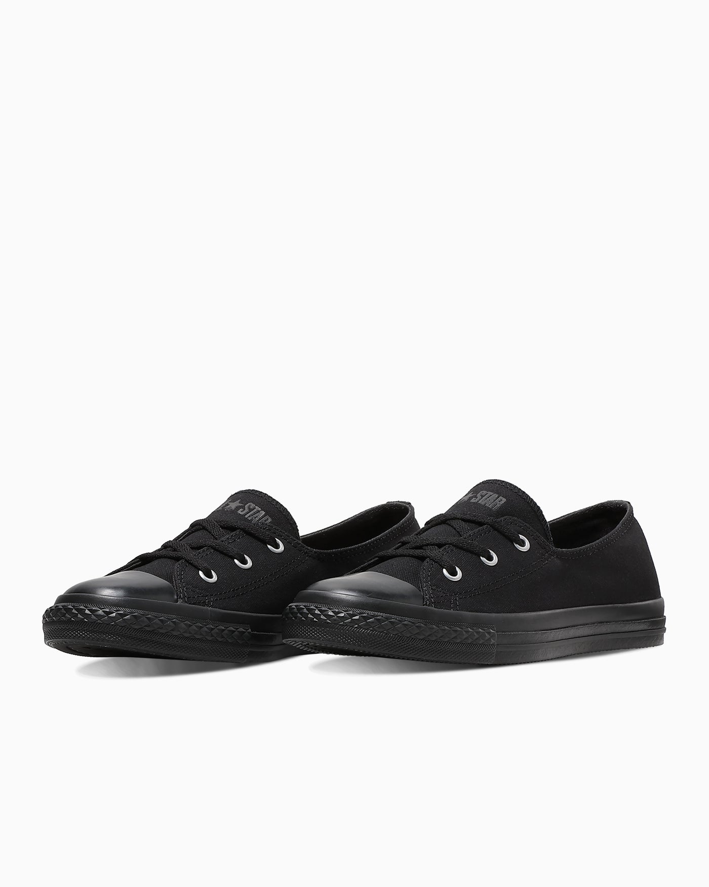Lookbook (W) Converse All Star LP Pumps Ox Lage Sneakers Zwart Monochroom 31318271