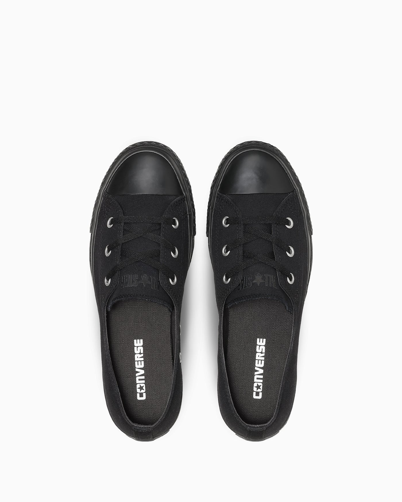 Shop (W) コンバース オールスター LP ポンプス OX ロートップ スニーカー ブラック モノクローム 31318271