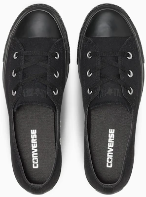 (W) コンバース オールスター LP ポンプス OX ロートップ スニーカー ブラック モノクローム 31318271 Shop (W) コンバース オールスター LP ポンプス OX ロートップ スニーカー ブラック モノクローム 31318271