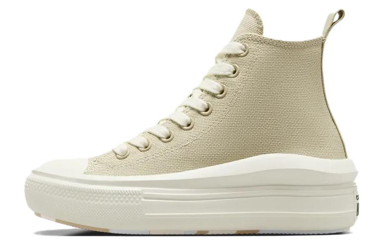 (Women) Converse All Star Move High 'Beige Canvas' A09100C