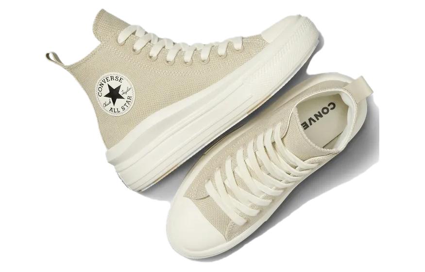 Shop (W) Converse All Star Move High 'Canvas Beige' A09100C